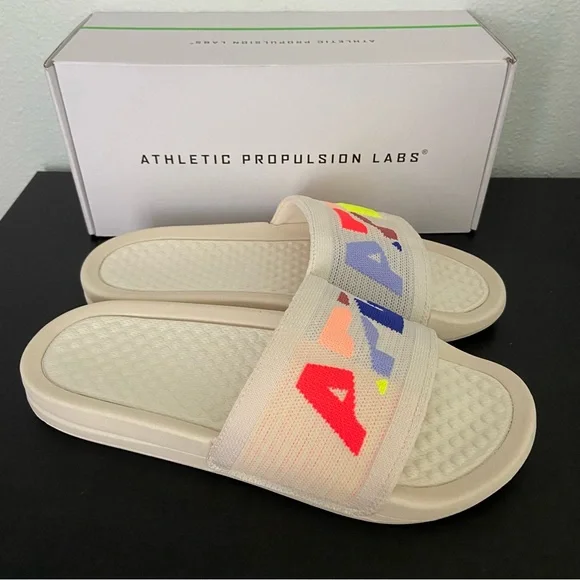APL Women's Big Logo TechLoom Slide Sandals - Picture 4 of 12